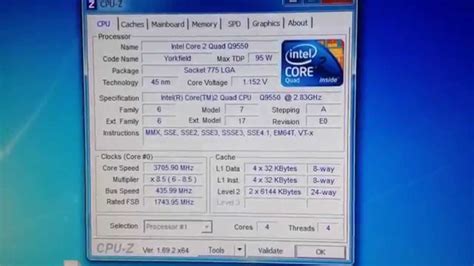 core 2 quad q9550 overclock.